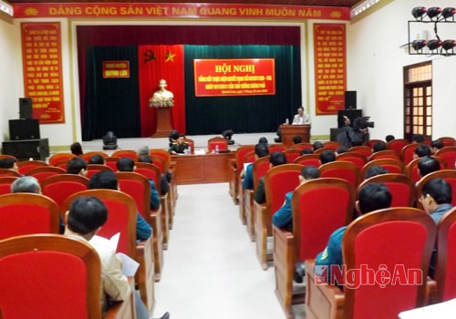 Quang cảnh hội nghị tổng kết