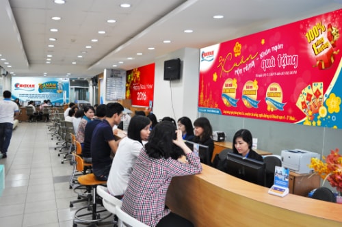 Khách hàng đến liên hệ và đặt tour.