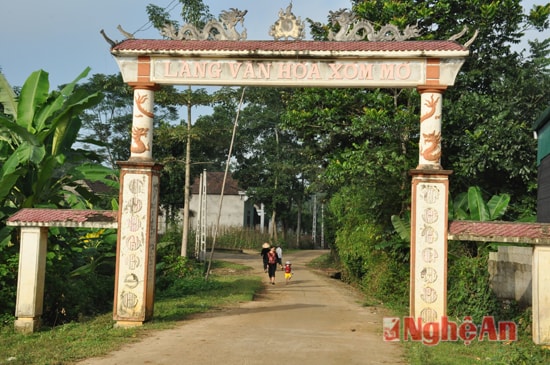 Năm 2000, làng Mó được công nhận làng văn hóa của xã Nghĩa Xuân (Quỳ Hợp).