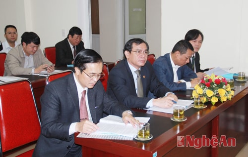 Các  đại biểu tham dự hội nghị