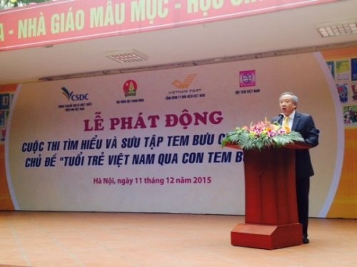 Chủ tịch HĐTV Tổng công ty BĐVN phát biểu khai mạc cuộc thi