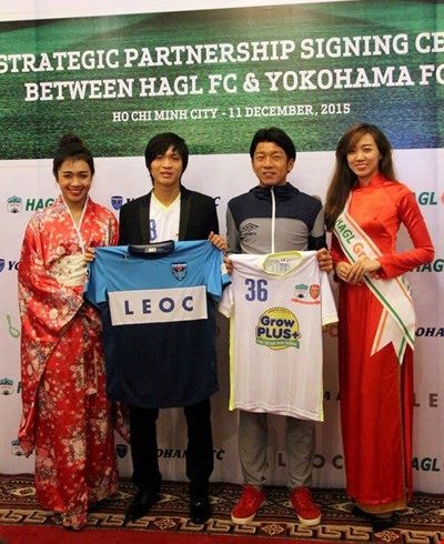 Tuấn Anh sẽ khoác áo CLB Yokohama từ 2/1/2016. (Ảnh: Hà Khánh).