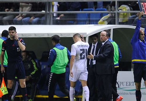 Rafa Benitez và Real phải trả giá cho sai lầm đưa Cheryshev vào sân. Ảnh: Reuters