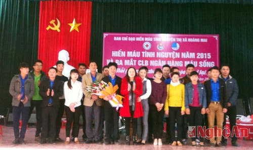 Ra mắt CLB Ngân hàng máu sống TX Hoàng Mai