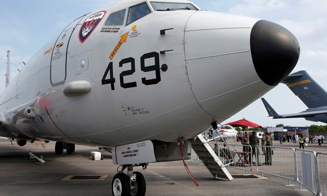 Máy bay do thám P-8 Poseidon. (Nguồn: Reuters)