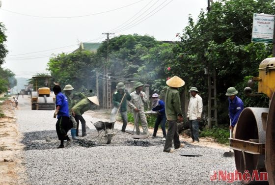 Xã Nghi Hoa tập trung hoàn thiện các tiêu chí còn lại để đạt đích NTM