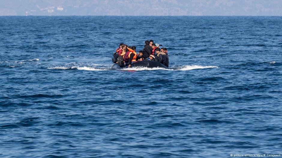 Ước tính hơn 600.000 người di cư vượt biển tới châu Âu trong năm nay. Ảnh: dpa.