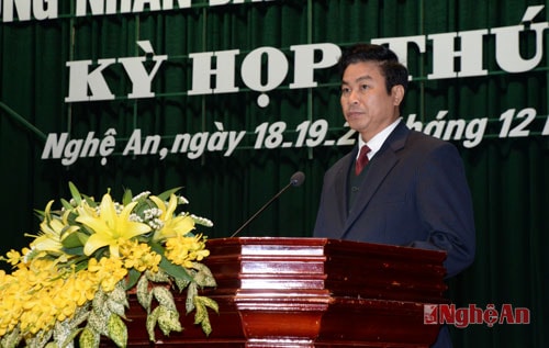 Ông Hồ Đình Trung - Chánh án Tòa án nhân dân 