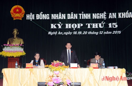 Ông Hồ Đức Phớc nhận nhiệm vụ Chủ tịch HĐND tỉnh nhiệm kỳ 2011 - 2016.