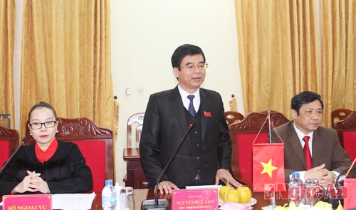 Đồng chí Nguyễn Hữu Lậm 