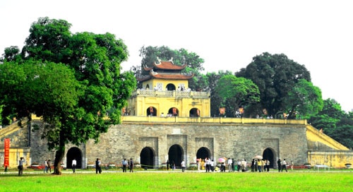 Khu di tích Hoàng thành Thăng Long, nơi sẽ diễn ra chương trình “Ký ức Hà Nội”.