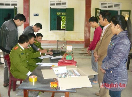 Các đối tượng Lam, Bồi, Tú