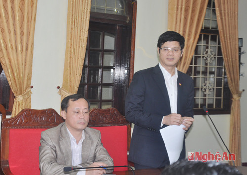 Đồng chí Lê Xuân Đại yêu cầu các ngành tập trung tăng cường phòng chống buôn lậu, gian lận thương mại, sản xuất hàng giả diph trước Tết