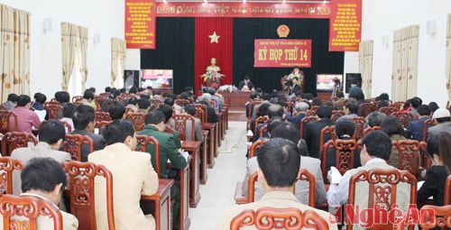 Quang cảnh kỳ họp