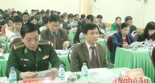 Các đại biểu tham dự kỳ họp