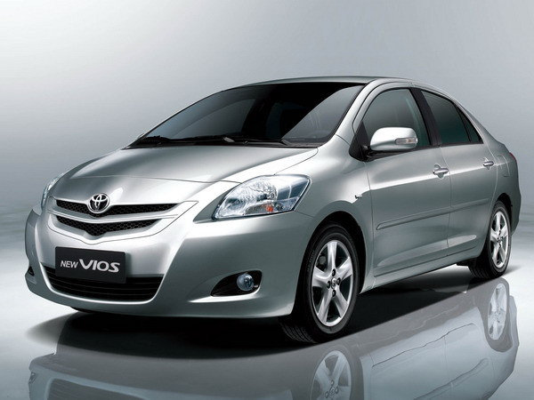  Toyota Vios thuộc diện triệu hồi được sản xuất trong năm 2007 -2008