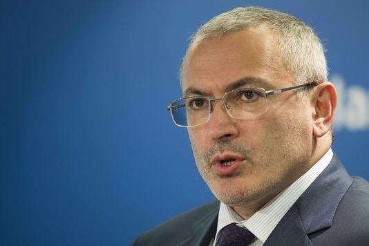 Mikhail Khodorkovsky vào tháng 6/2015 tại Washington ( Mỹ) Ảnh: AFP