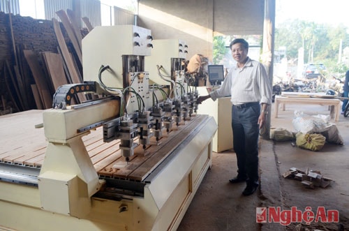 Các ngành nghề sản xuất phát triển đóng góp cho ngân sách nhà nước.