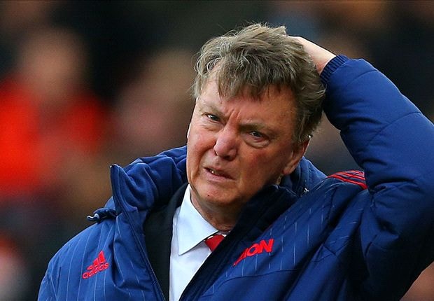 Nỗi thất vọng của Van Gaal. Ảnh: Internet.