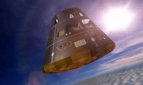 Tàu vũ trụ tương lai có thể được chế tạo từ kim loại siêu cứng và siêu nhẹ mới. Ảnh: NASA.