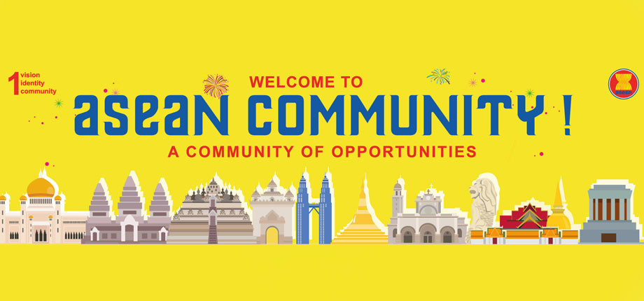 Cộng đồng ASEAN mang đến nhiều cơ hội với 3 trụ cột chính: kinh tế, chính trị - an ninh và văn hóa - xã hội. Ảnh: ASEAN.