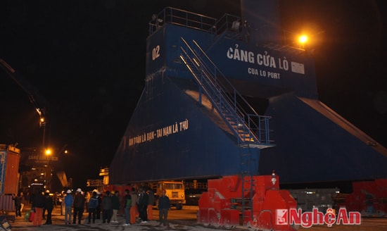 Quang cảnh Cửa Lò trước giờ làm lễ ra quân