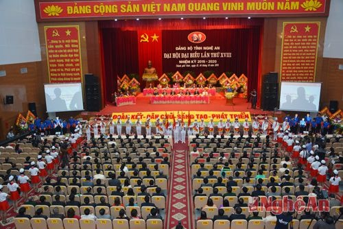 Đại hội Đảng bộ tỉnh khóa XVIII, nhiệm kỳ 2015 -2020 