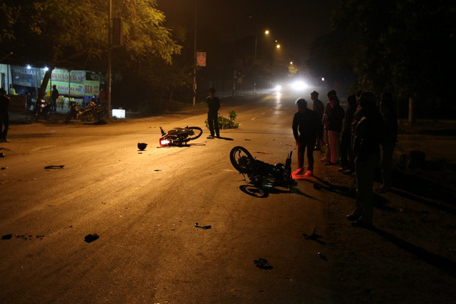 Hiện trường một vụ tai nạn giao thông (Ảnh minh họa: dantri.com.vn)