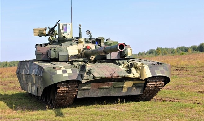 Xe tăng T-84 Oplot của Ukraine. (Nguồn: ukroboronprom.com.ua)