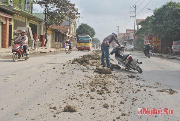 Đã có một số vụ tai nạn xảy ra vì tình trạng này.