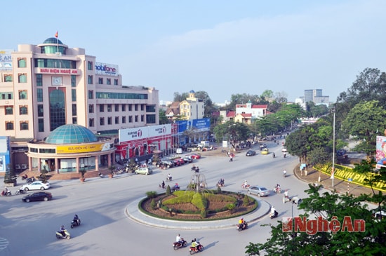 Một góc thành Vinh hôm nay