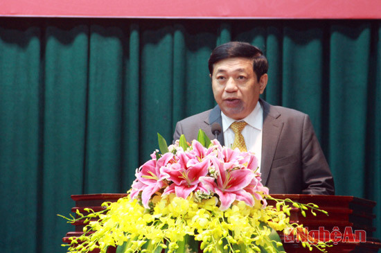 Đồng chí Nguyễn Xuân Đường, Chủ tịch UBND tỉnh cho rằng
