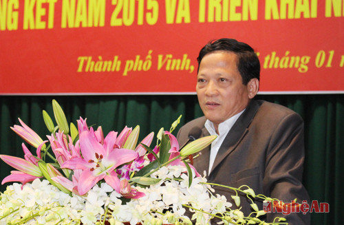 Ông Vương Đình Ngọc, phó chủ tịch UBND huyện Yên Thành khẳng định: Yên Thành chỉ dạo quyết liệt để đảm bảo sản xuất đúng lịch thời vụ, tập trung mở rộng các loại lúa chất lượng cao làm hàng hóa trong sản xuất vụ xuân 2016