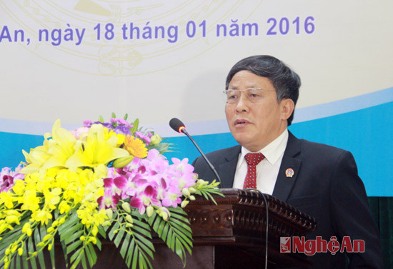 Đồng chí Nguyễn Văn Thuân, Phó Chánh tòa án Tối cao