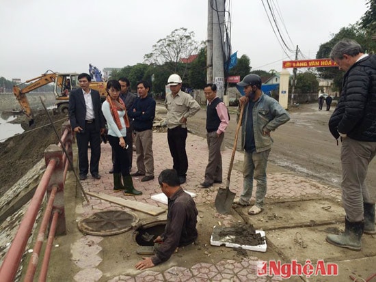 Kiểm tra tiến độ dự án cải tạo và nâng cấp Kênh Bắc