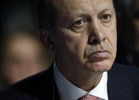 Tổng thống Thổ Nhĩ Kỳ Tayyip Erdogan tham dự phiên khai mạc Hội nghị về Biến đổi khí hậu toàn cầu 2015 (COP21) tại Le Bourget, gần Paris, Pháp hôm 30/11/2015. Ảnh: Reuters.