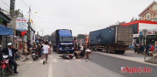 Hiện trường vụ tai nạn