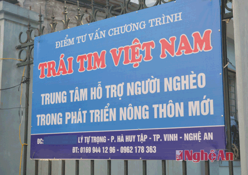 Dù chưa được cấp phép hoạt động nhưng Trung tâm hỗ trợ người nghèo đã mở chi nhánh và tổ chức hoạt động như tín dụng đa cấp ở Nghệ An.