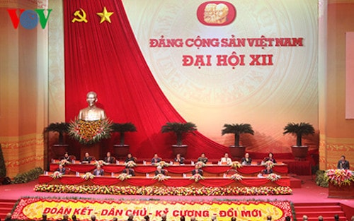 Đại hội Đảng XII.