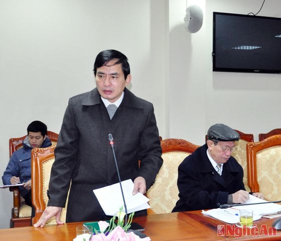 Phó trưởng ban KT-NS Trần Quốc Chung nêu lên một số vấn đề cần quan tâm