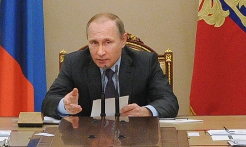 Tổng thống Nga Vladimir Putin. Ảnh: Reuters.