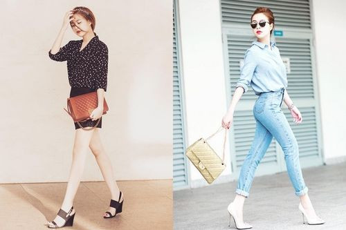 Cô thường dùng chiếc Chanel 2.55 màu đỏ mỗi khi xuống phố hoặc đi chơi. Bên cạnh các dòng 2.55 và Boy Chanel, Hoàng Thùy Linh sở hữu series túi Chanel Classic đủ kích cỡ. Giá bán các mẫu túi này dao động từ 2.000 - 5.000 USD (khoảng 44,5 triệu đến hơn 110 triệu đồng).