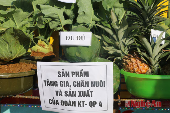 Đoàn quốc phòng 4 đem đến lễ hội những đặc sản 