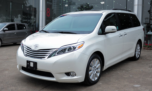  Toyota Sienna phiên bản 2016 có mặt tại Việt Nam. Ảnh: Lương Dũng.