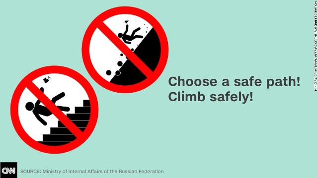 Hãy chọn một lối đi an toàn, leo trèo cẩn thận nếu muốn tự chụp những bức ảnh độc nhé!