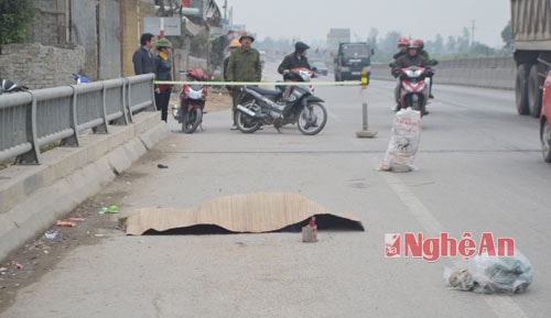 Hiện trường vụ tai nạn