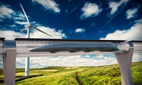  Đường tàu siêu tốc Hyperloop sẽ được khởi công xây dựng vào giữa năm nay. Ảnh: HHT.