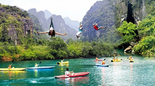 Hang Én thuộc rừng quốc gia Phong Nha - Kẻ Bàng được lựa chọn làm bối cảnh cho bộ phim Peter Pan. Ảnh: Loca.vn.