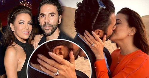 Eva Longoria and Jose Antonio Baston  Mexican-born Eva says she was stunned when her businessman beau presented her with a huge ruby and diamond ring during a trip to Dubai last December. Says the Telenovela star: