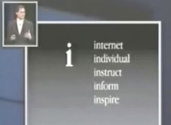 Slide trình bày của Steve Jobs năm 1988